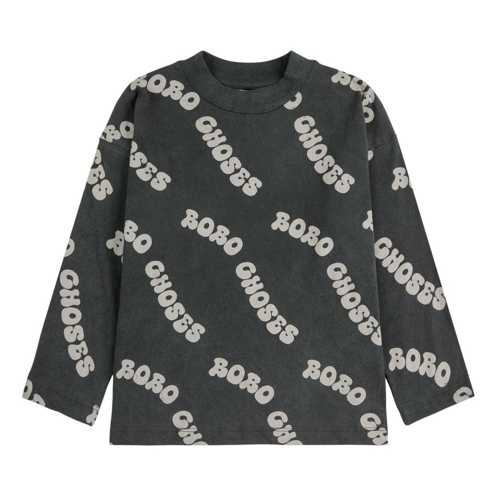 Funny Snail T-Shirt Dark Grey
