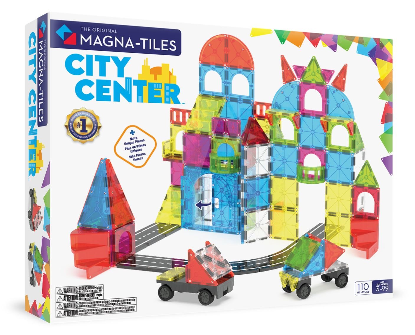 MAGNA-TILES City Center 110 Stück Multi 