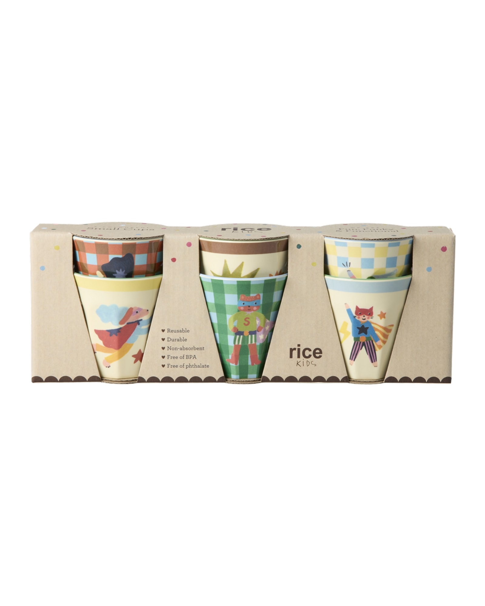 6-pack Små Koppar Green 