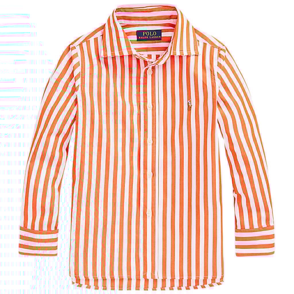 Striped Shirt Coastal Orange