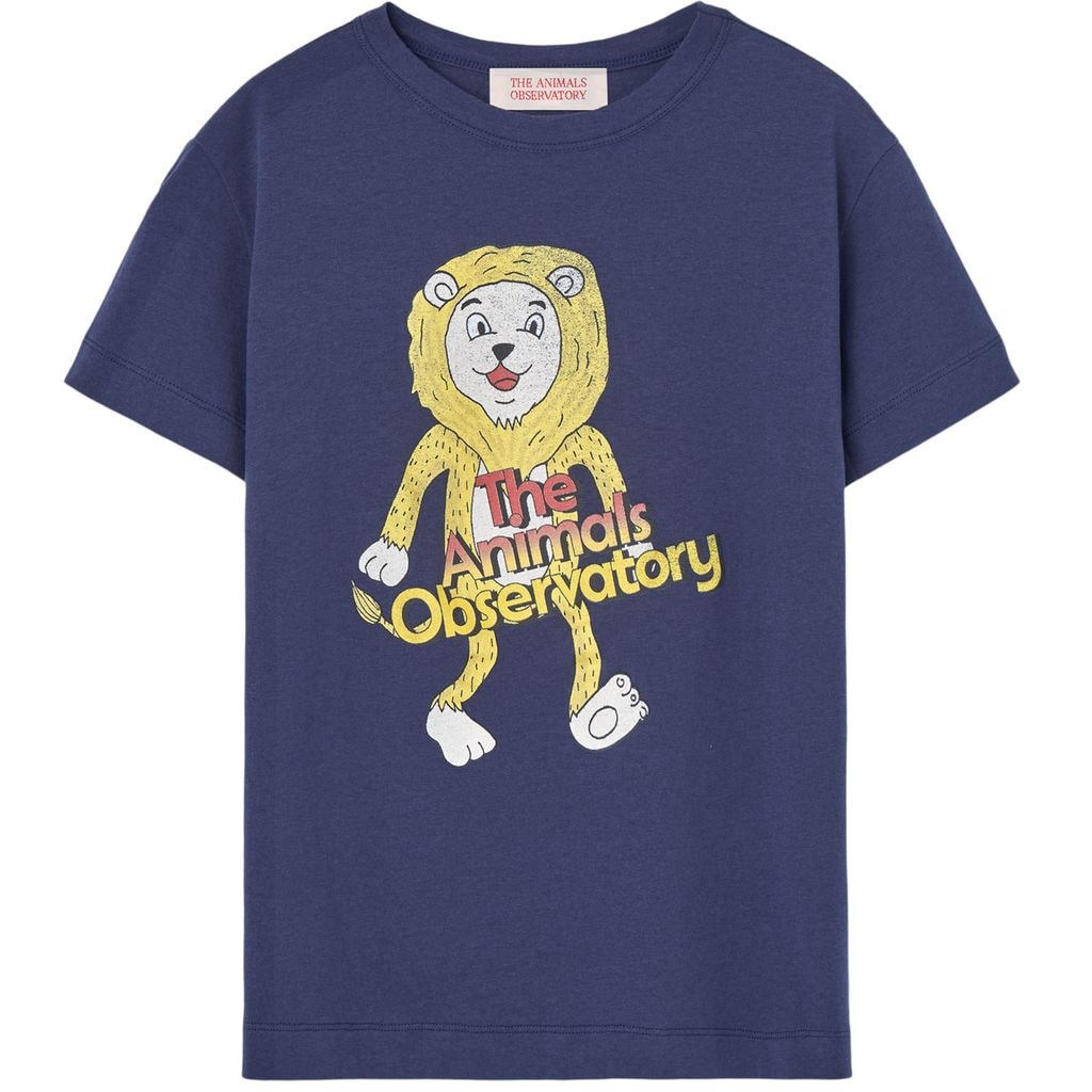Rooster Kid T-Shirt Deep Blue
