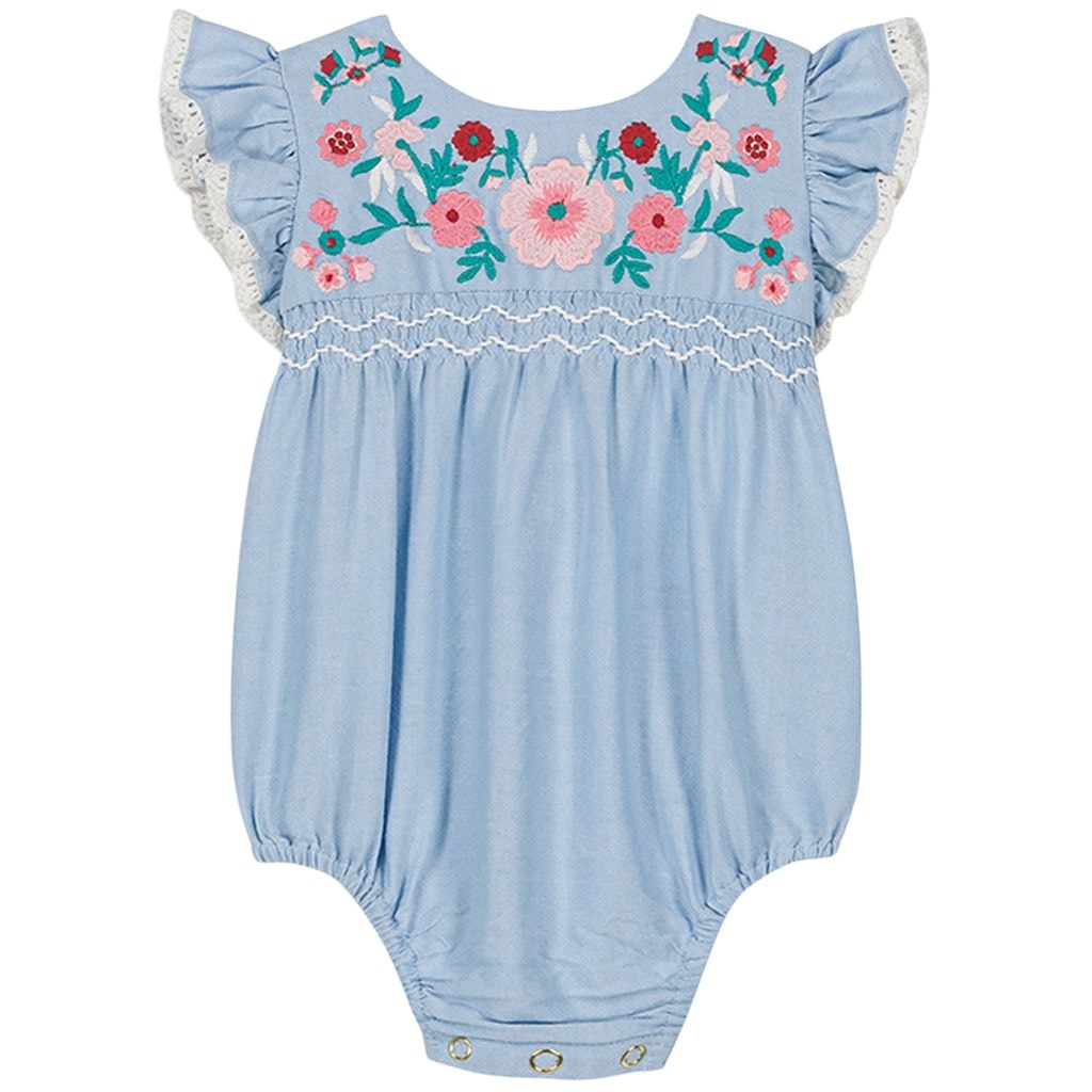 Nusha Romper Light Blue