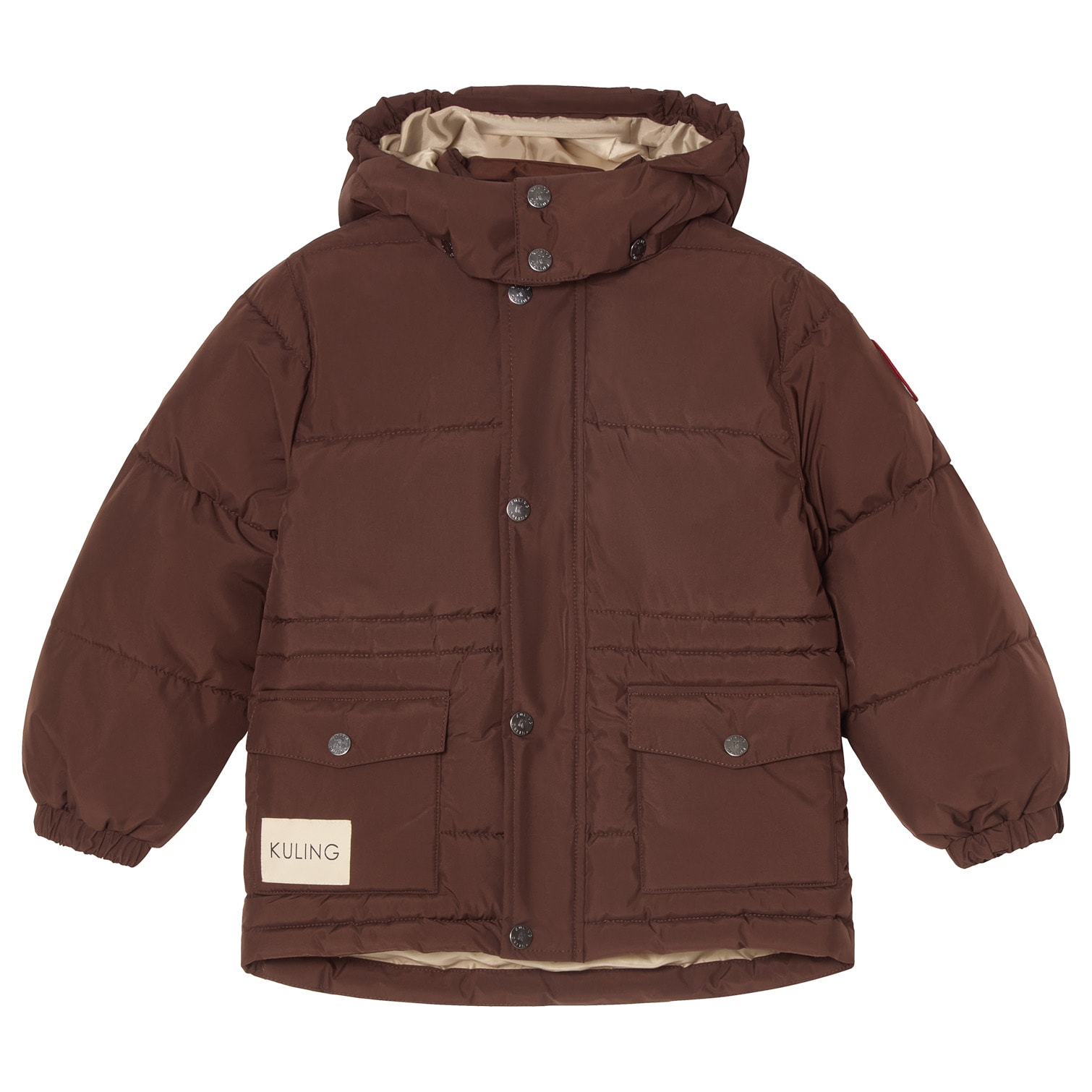 Cleveland Puffer Jacket Brown