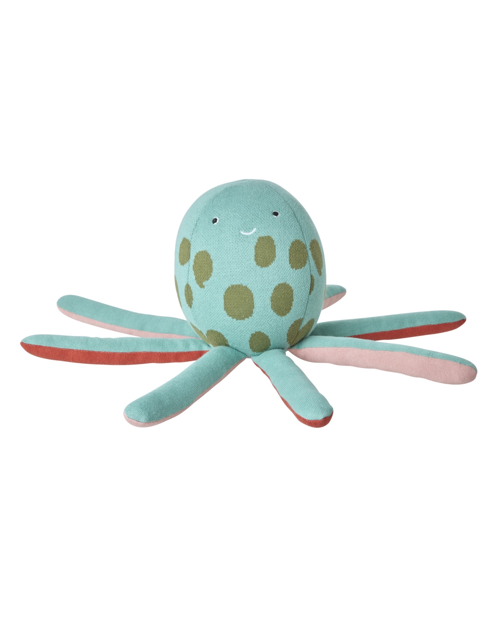 Octopus Plush Toy Pink 