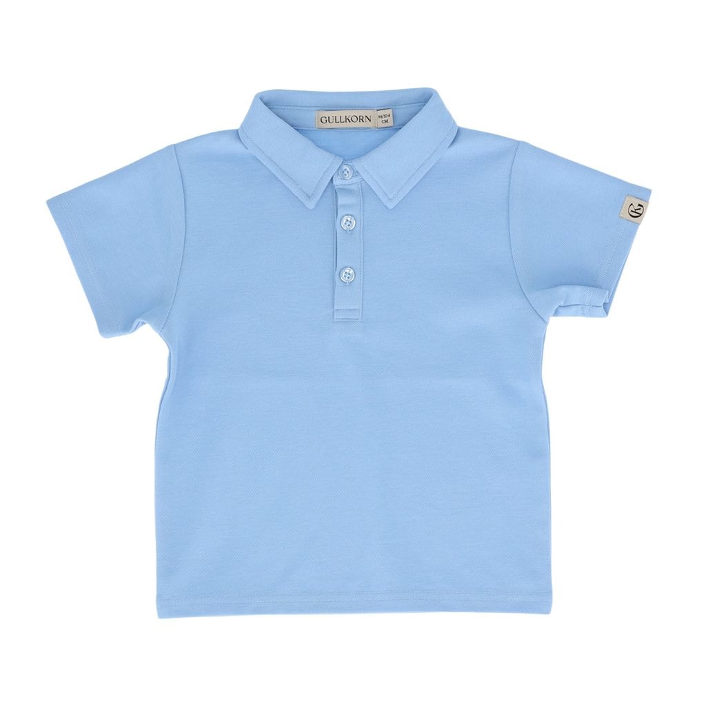 Prehn Pikétröja Sky Blue