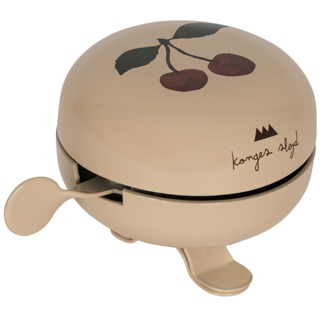 Aiko Bicycle Bell With Cherry Print Pink