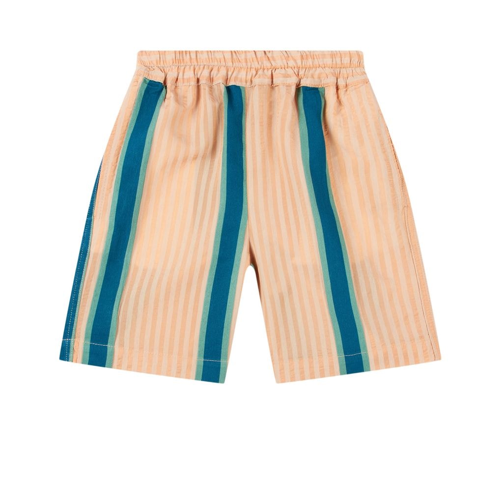 Pajama Stripes Shorts Rosa