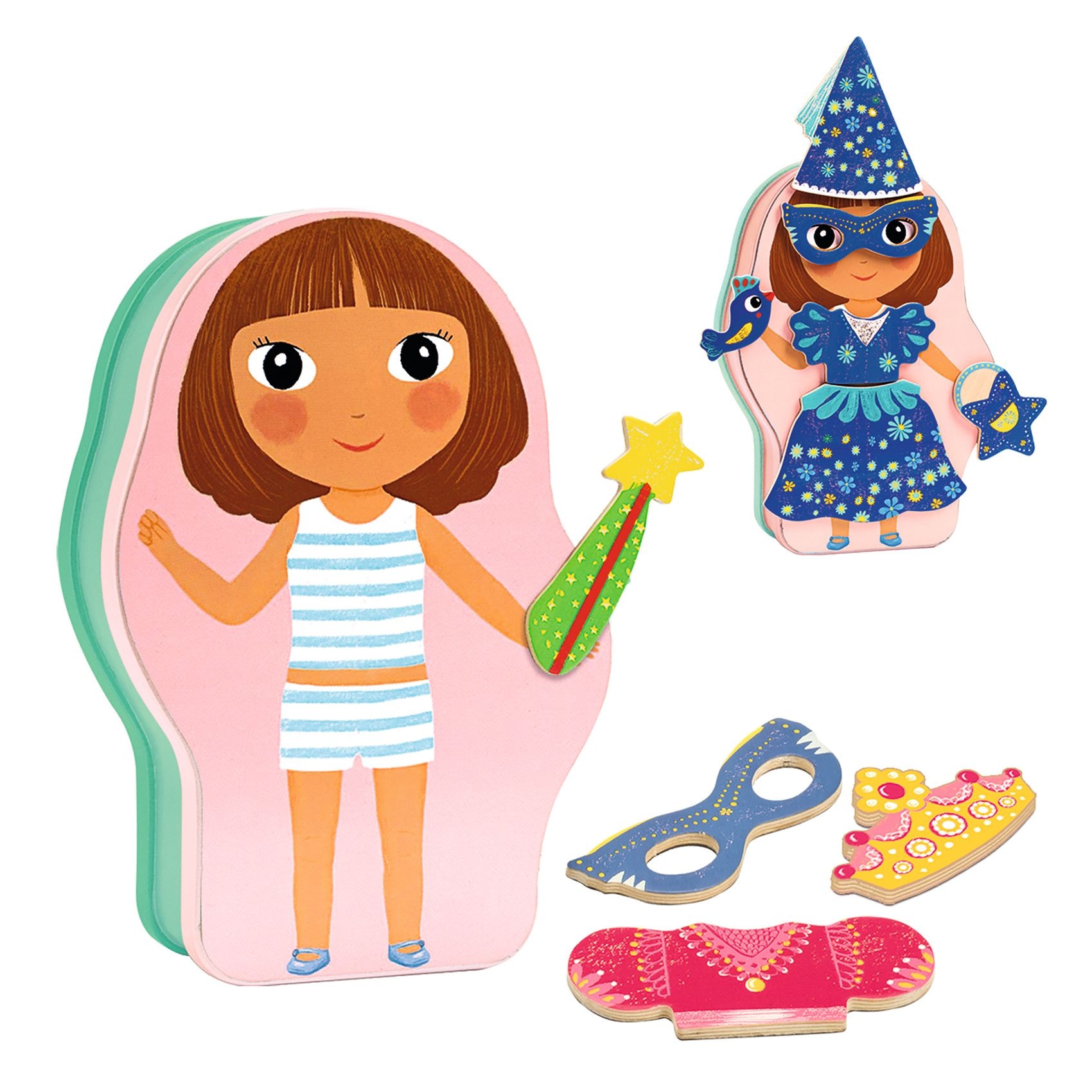 Belissimo Magnetic Dress-Up Set – Fairy & Princess Multi 