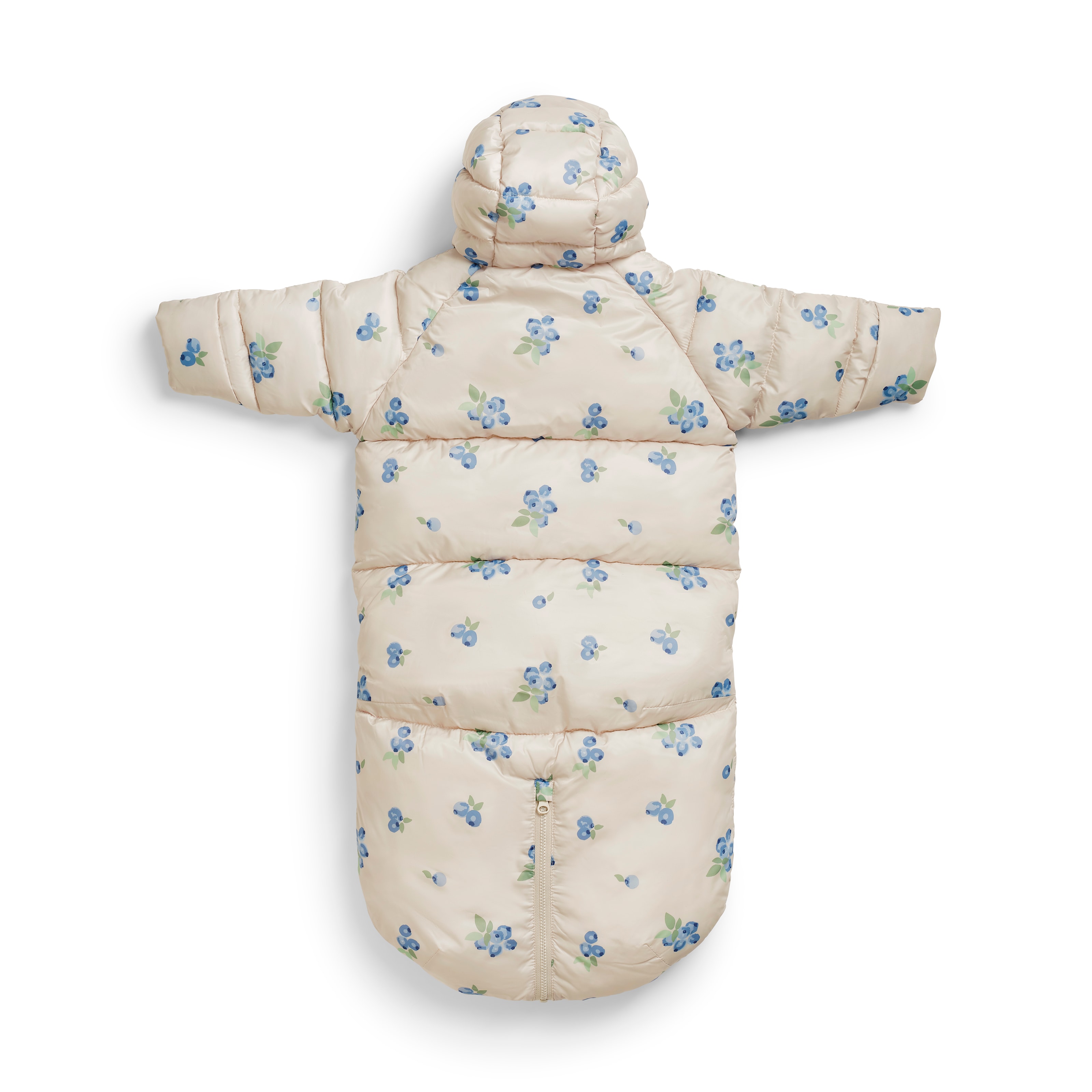2-i-1-Babyoverall / Åkpåse Blueberry Bliss