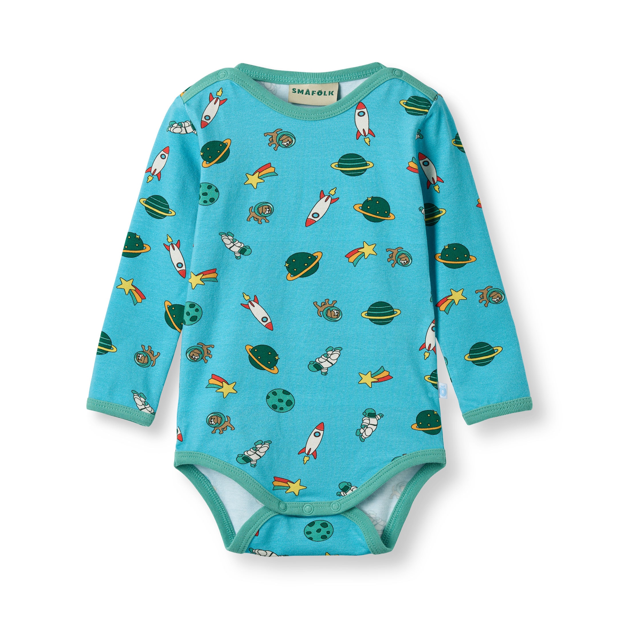 Elstar Long-Sleeved Baby Body with The Universe Petit four
