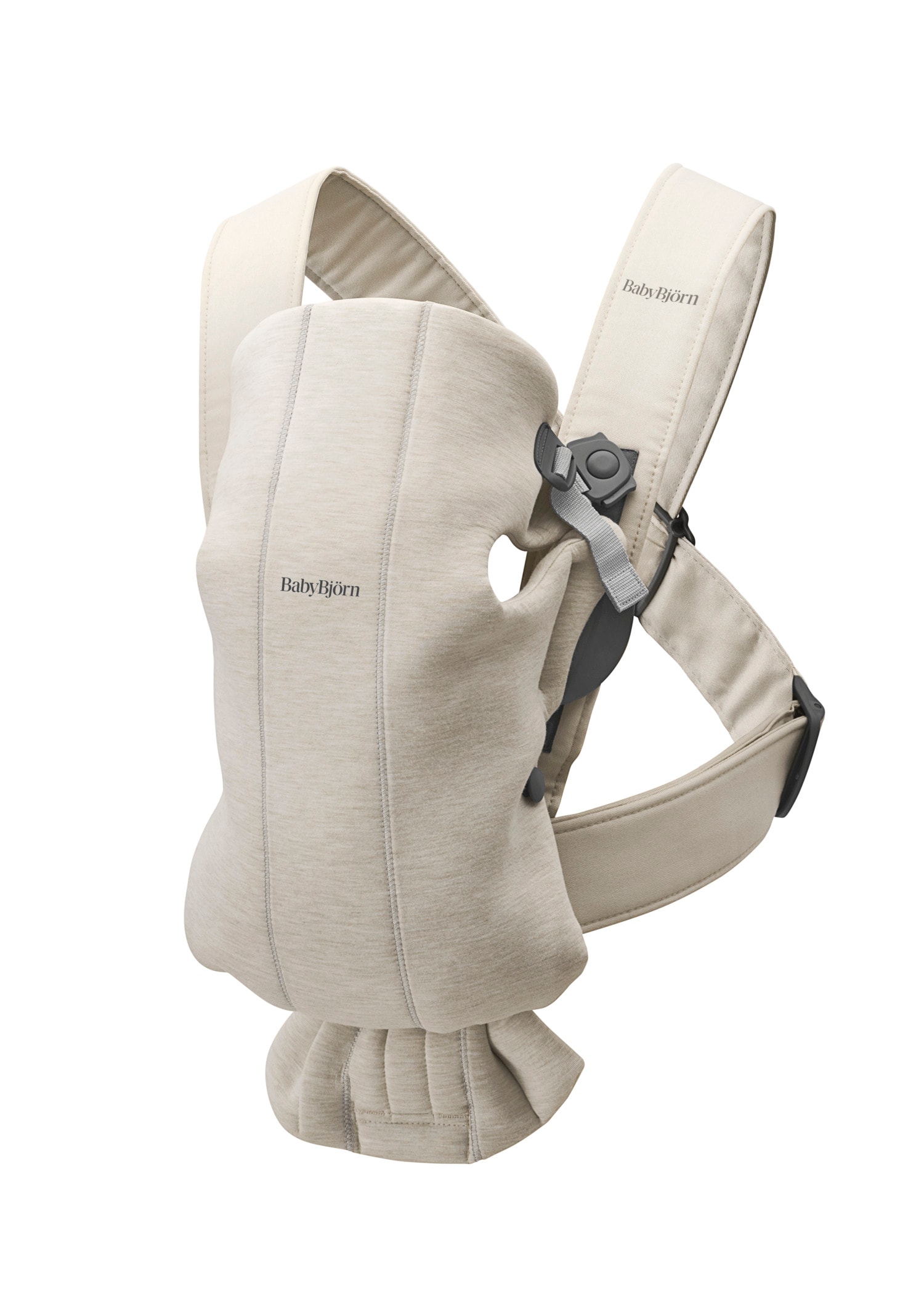 Mini 3D Jersey Bæresele Lysbeige