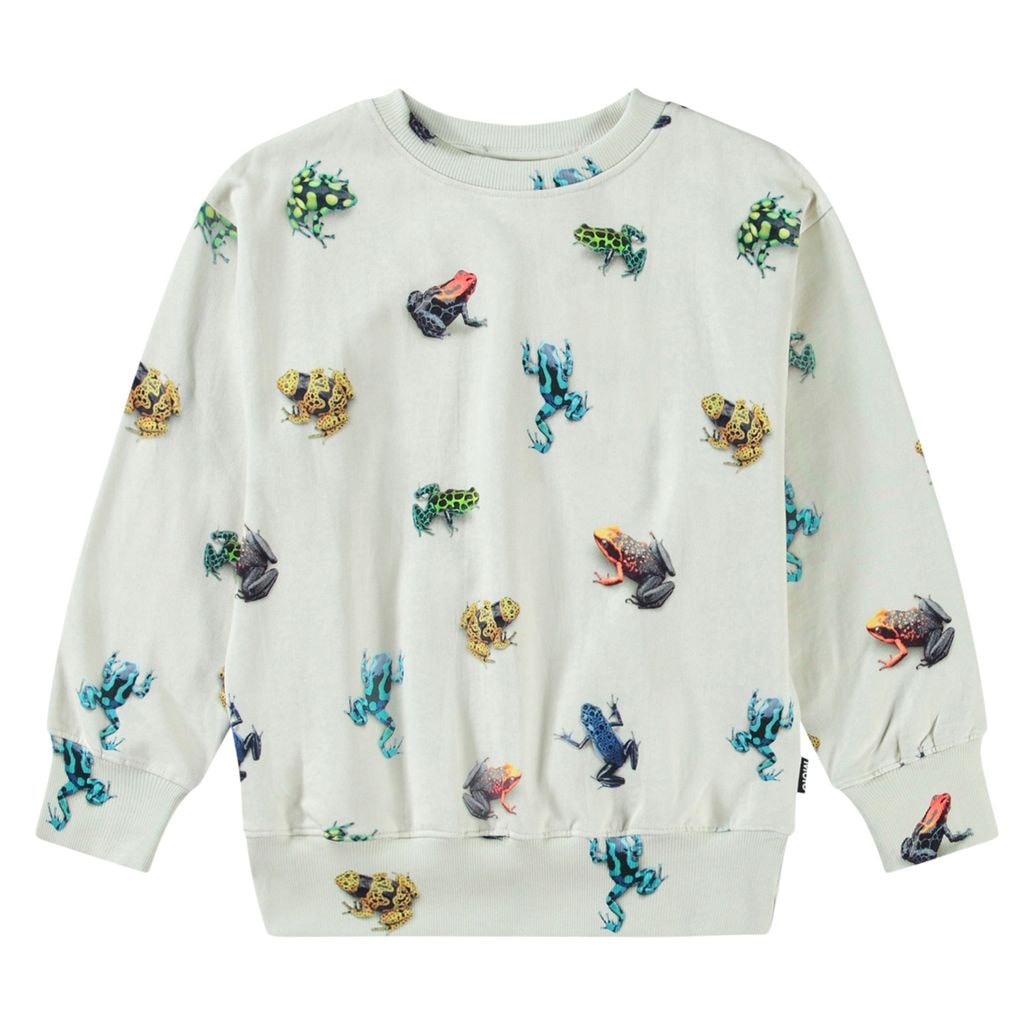 Mattis Sweatshirt Vibrant Frogs