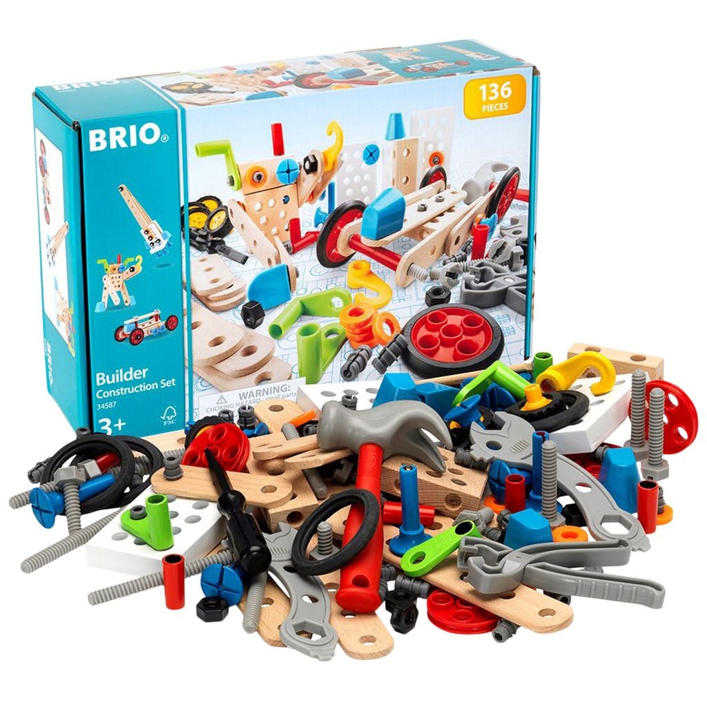 BRIO Builder - 34587 Construction Set Block Blue