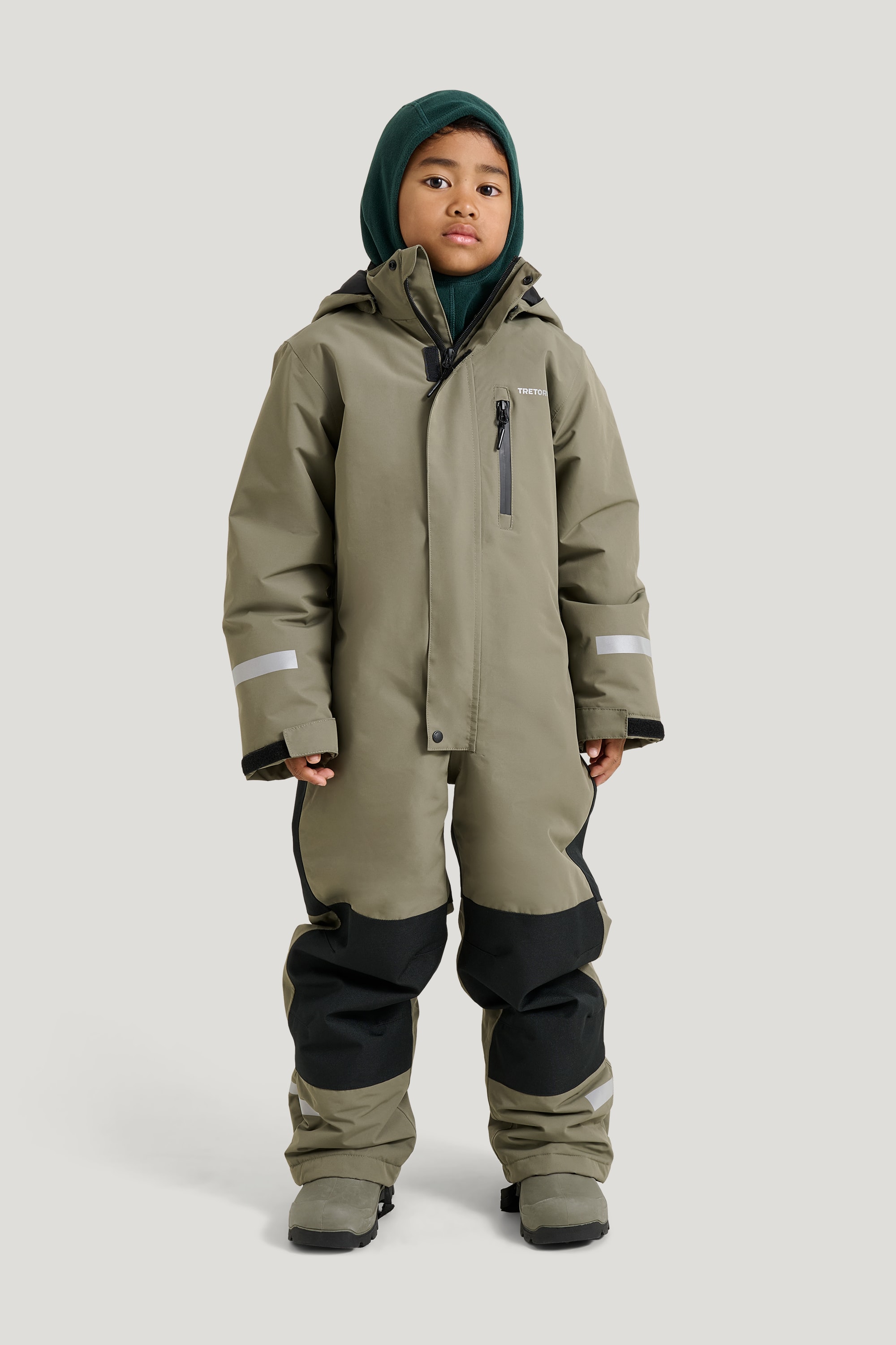 Frost Isolerad Skaloverall Smokey Olive