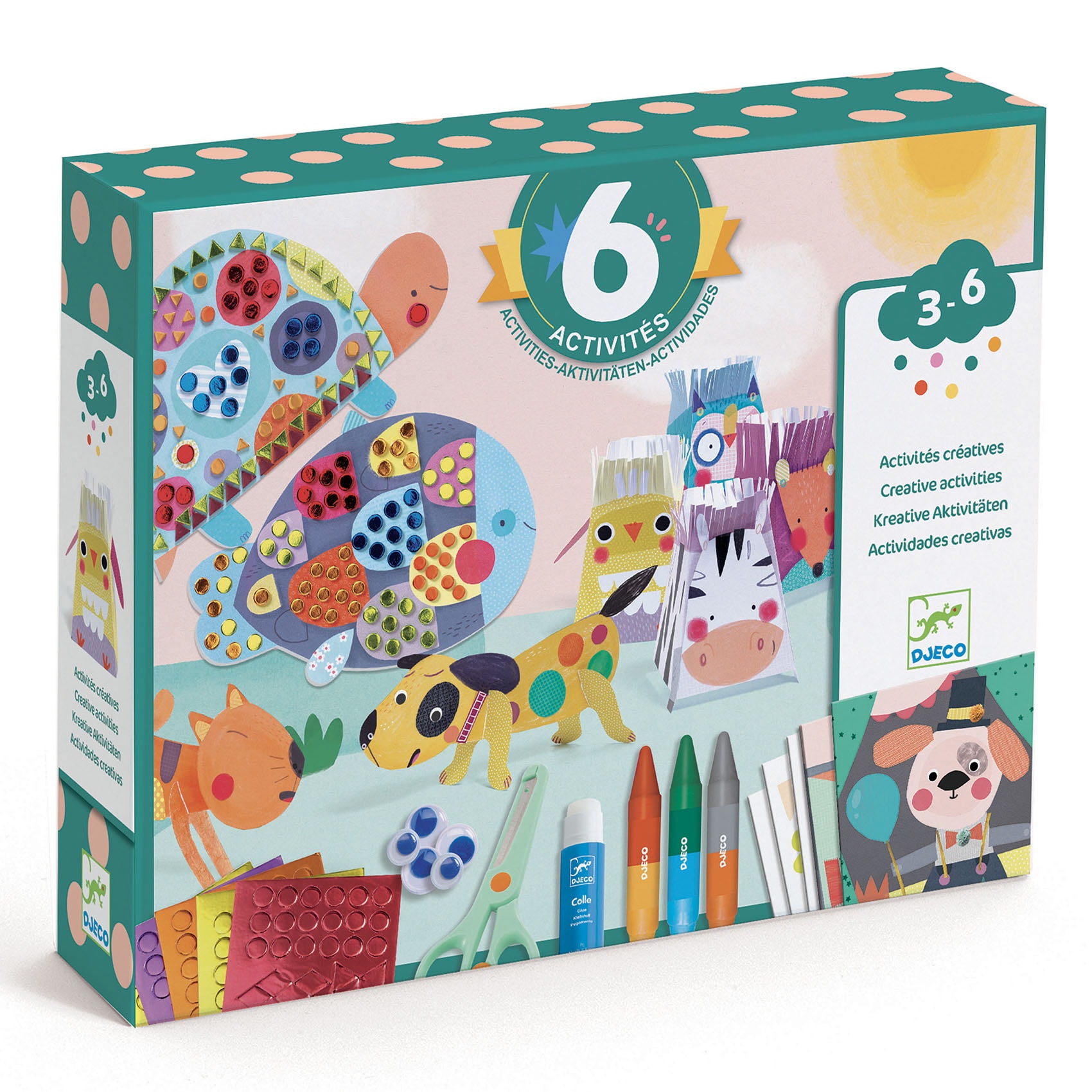 Animal Houses Craft Set With 6 Activities 