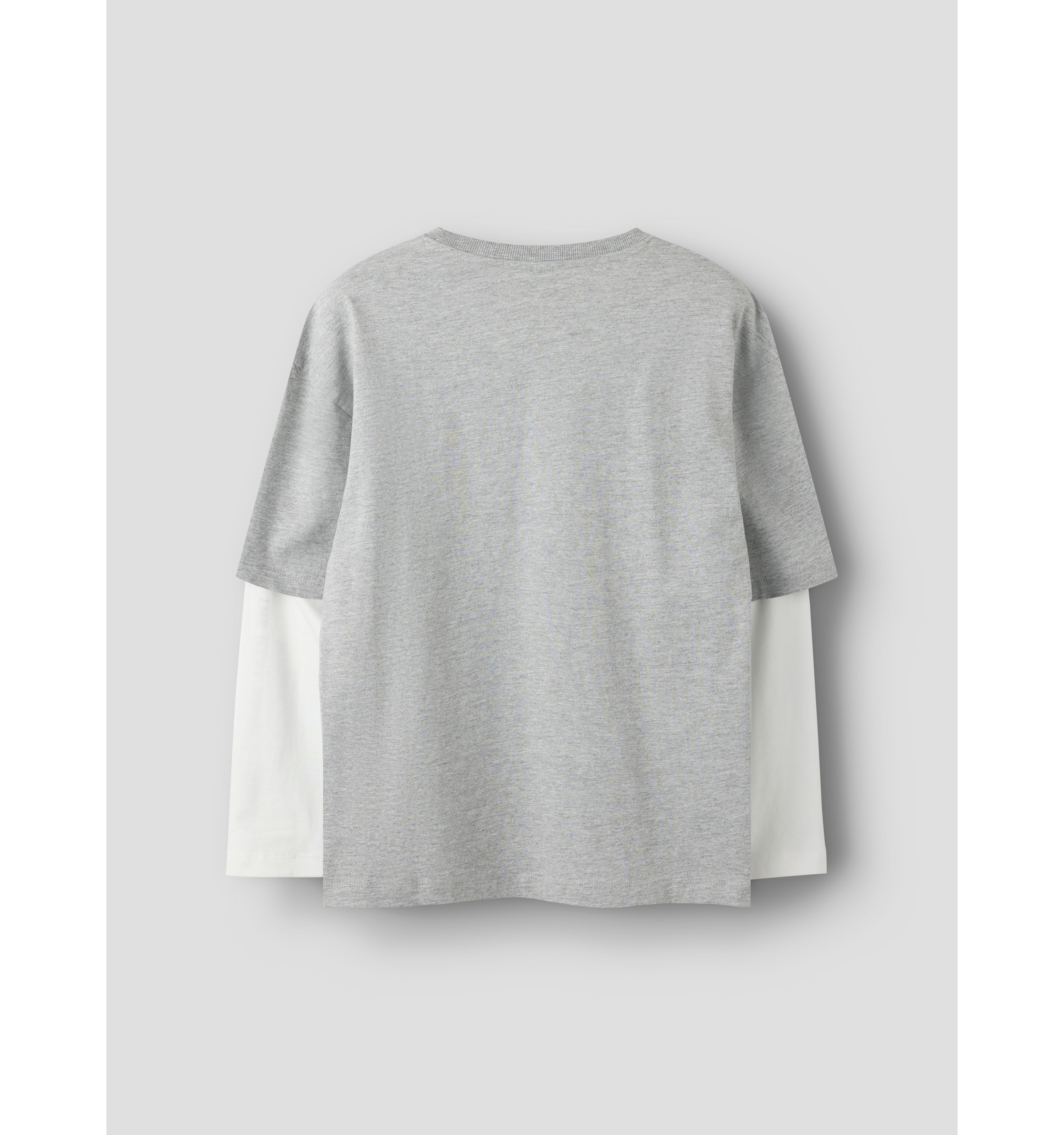 Långärmad T-shirt Grey Melange
