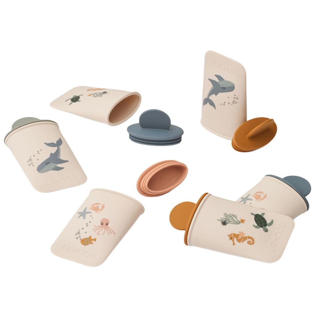 Malik Mini Ispinde 6-pak Sea Creature / Sandy