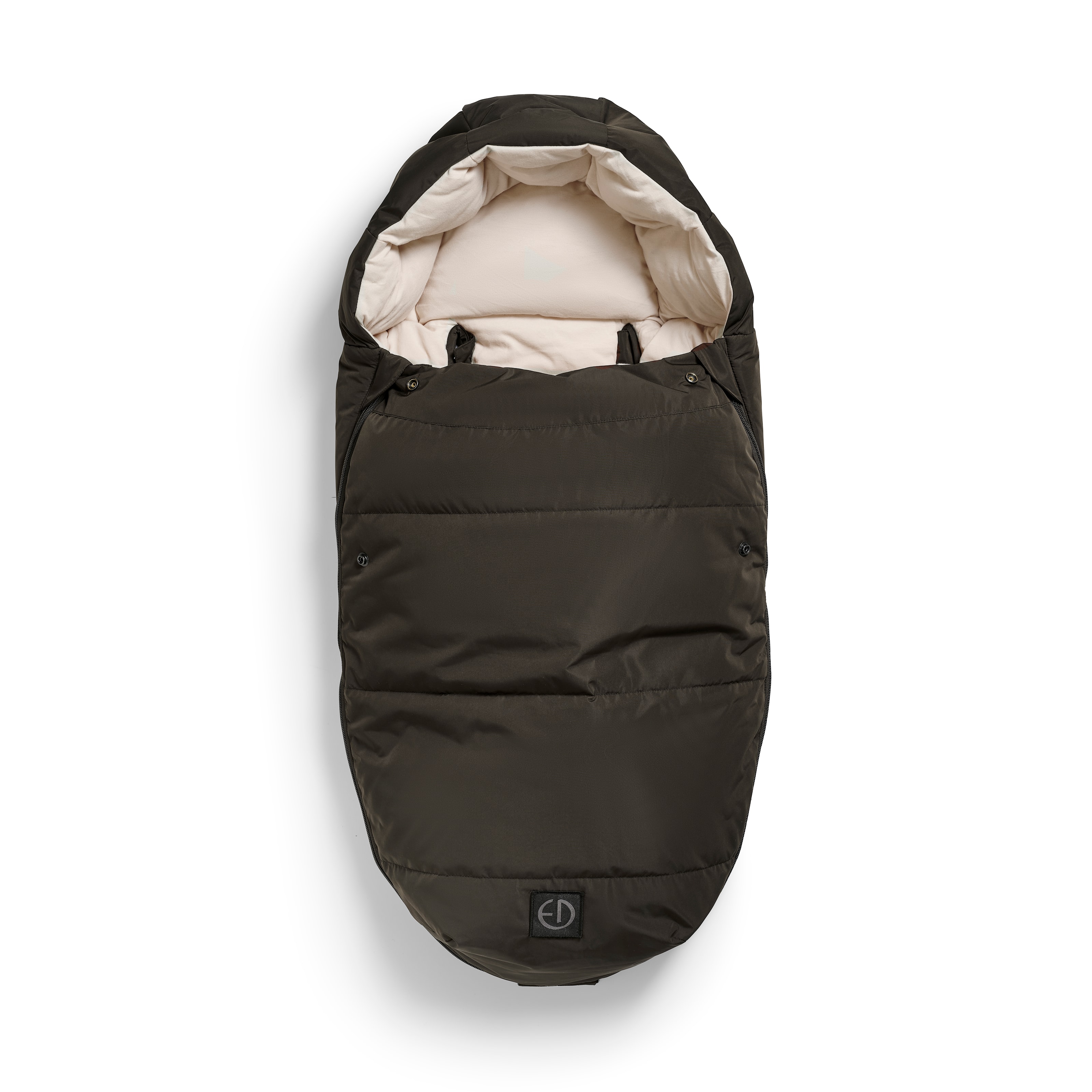 LUXE Wool & Down Åkpåse Black