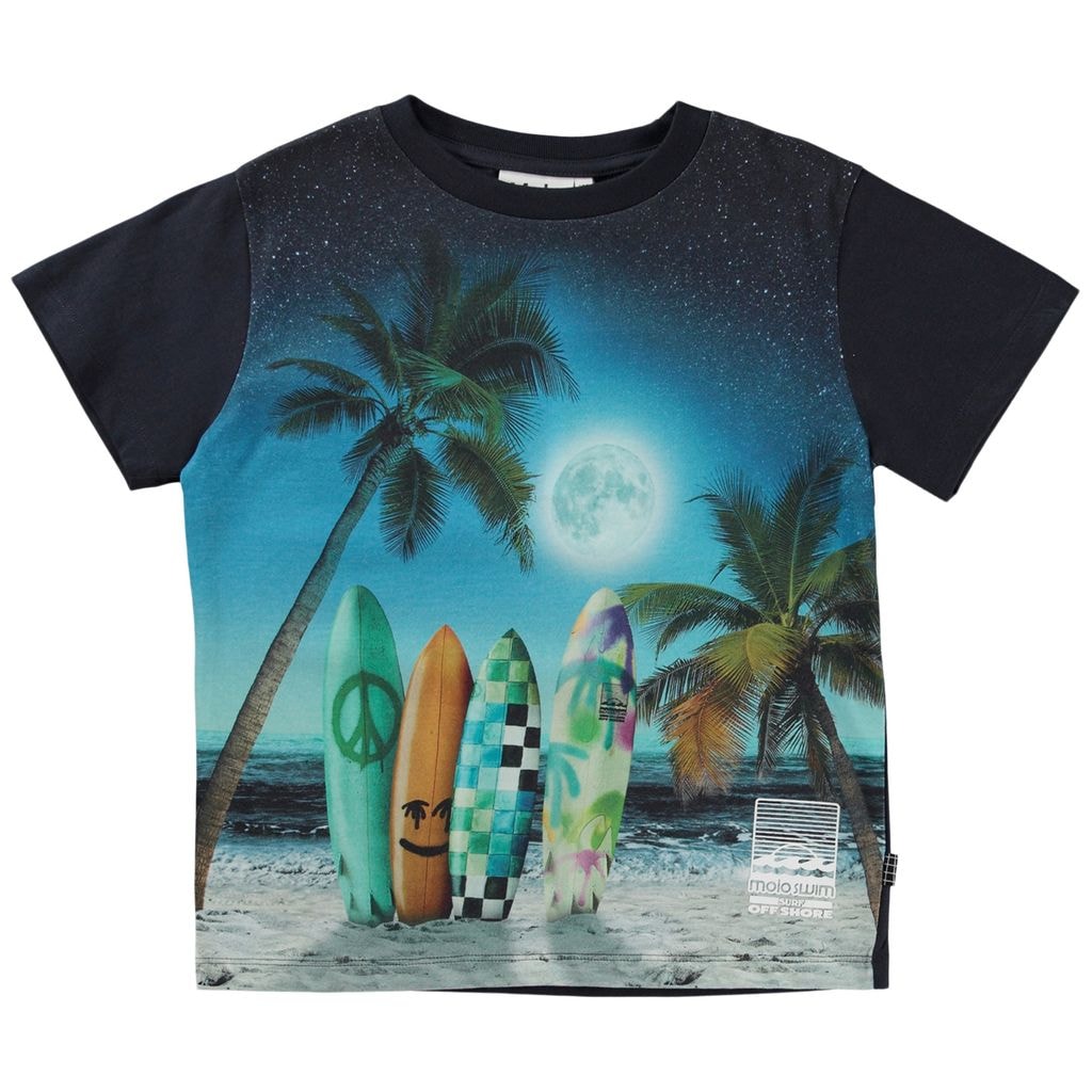 GOTS Rame T-shirt Sunset Surfer