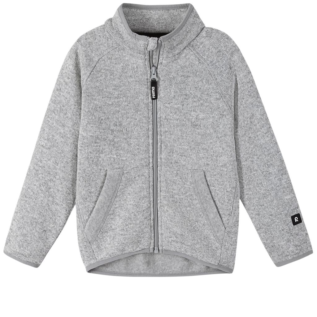 Hopper Fleece-takki Meleerattu harmaa