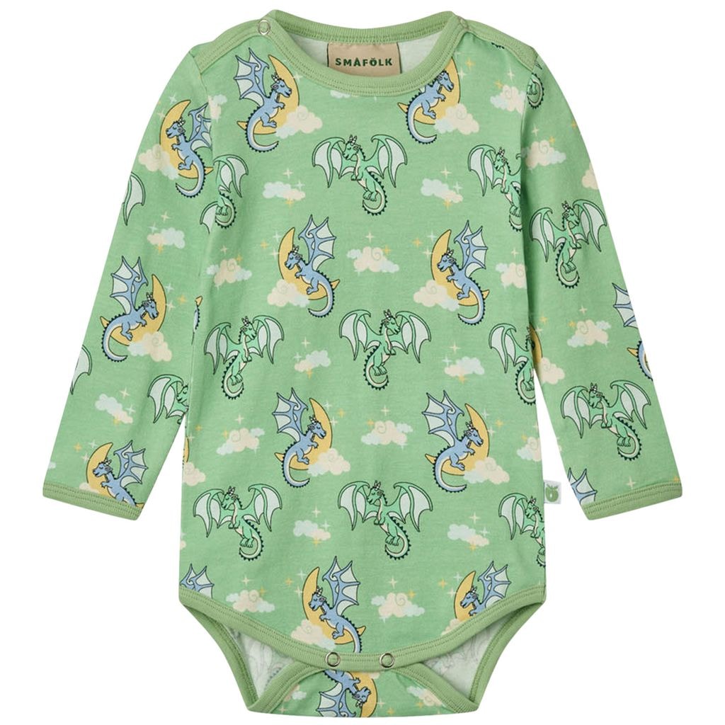 Sleeping Dragons Baby Body Sage