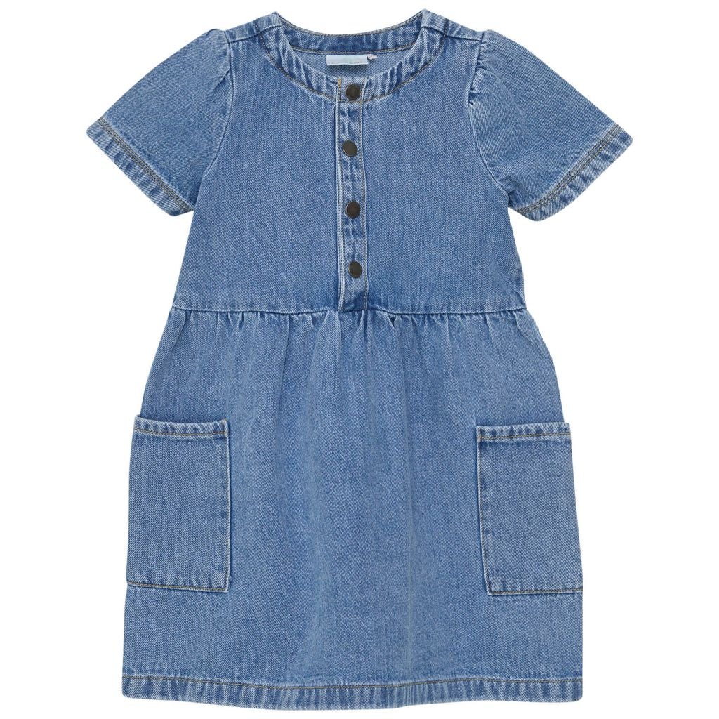 Denim Mekko Light Denim Blue