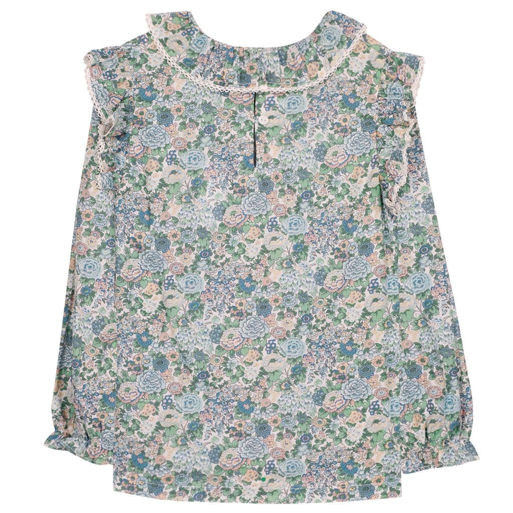 Flowery Blouse Celadon