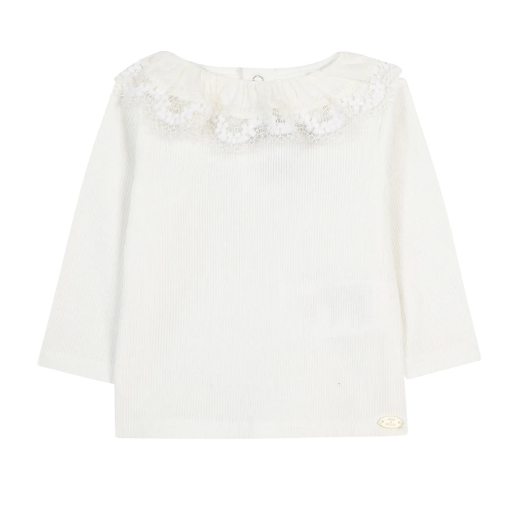Cotton Elastane Tank Top Pearl Cream