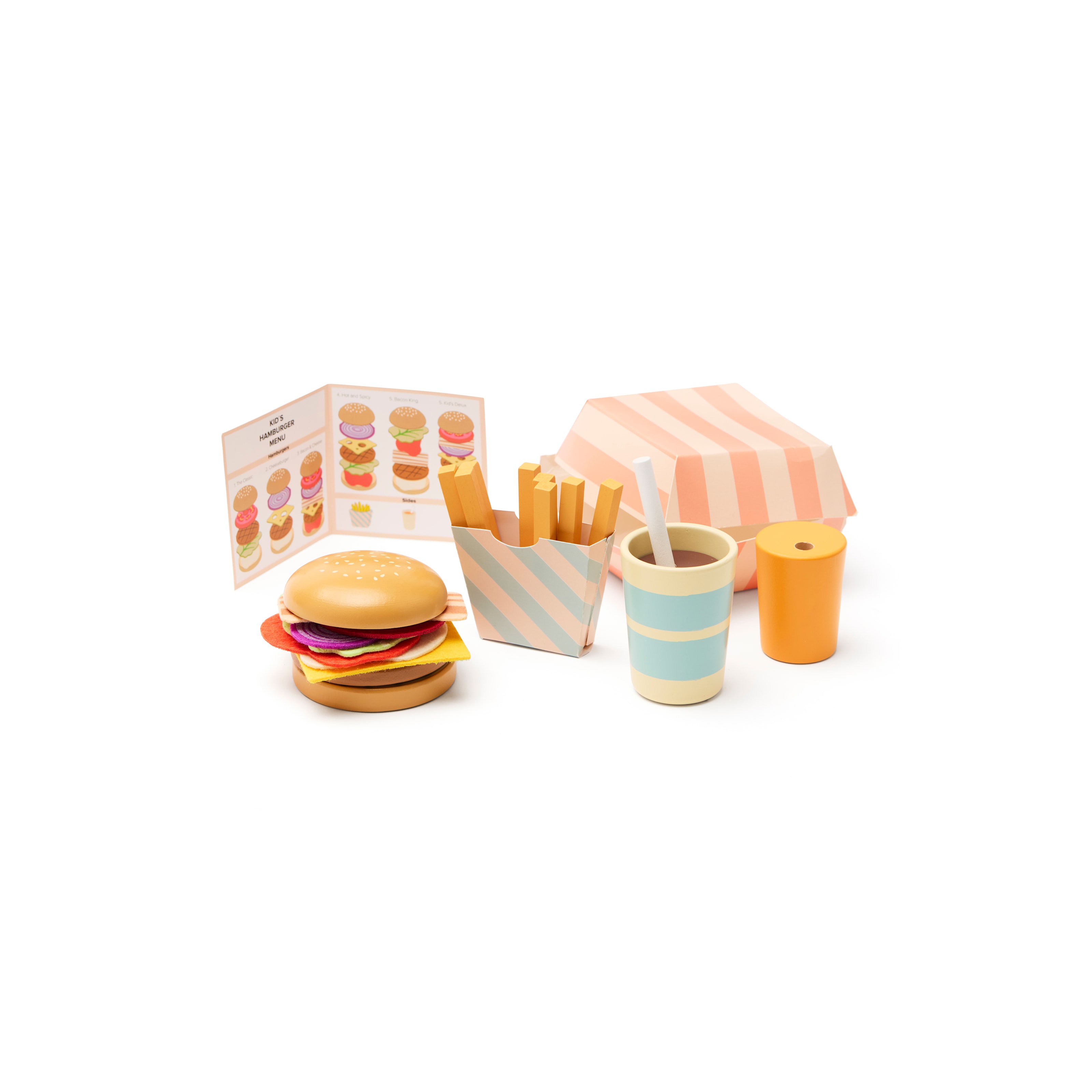 Lekesett Med Hamburgermeny Multi