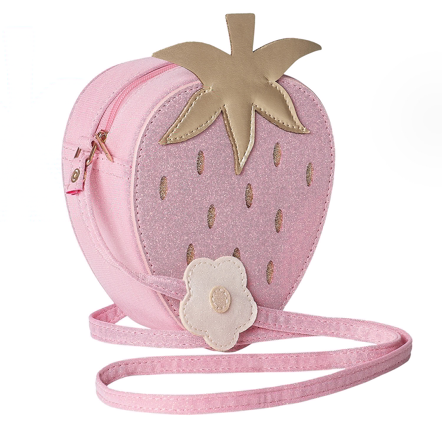 Mini Strawberry Spring On The Farm Cross Body Bag Pink 