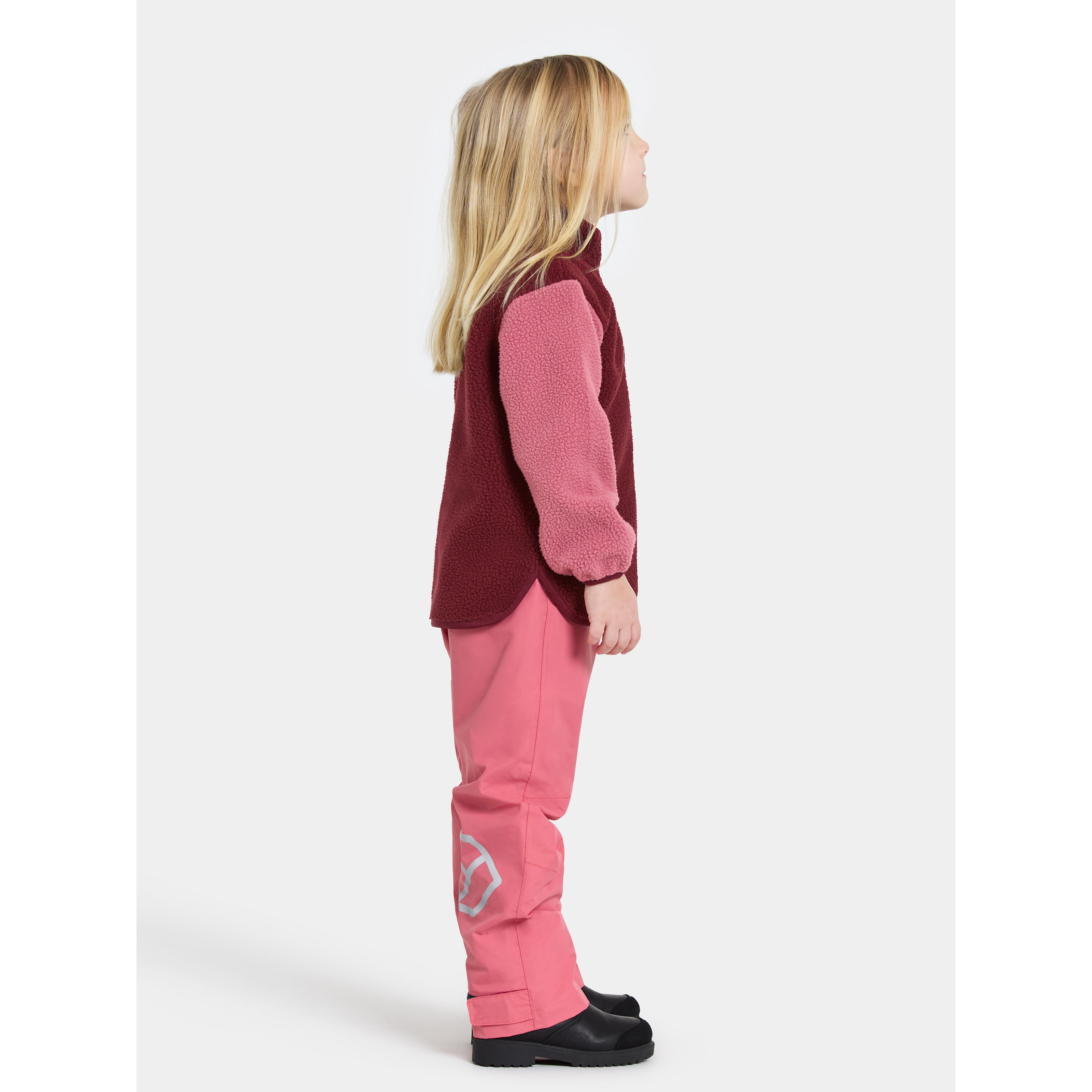 Anten Kids Jumper Med Hel Dragkedja Anemon Red