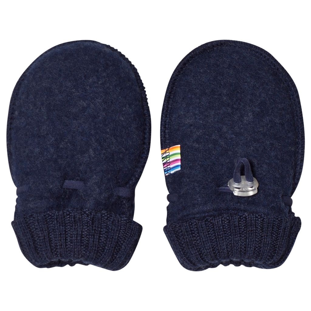 Baby Mittens Dark Blue