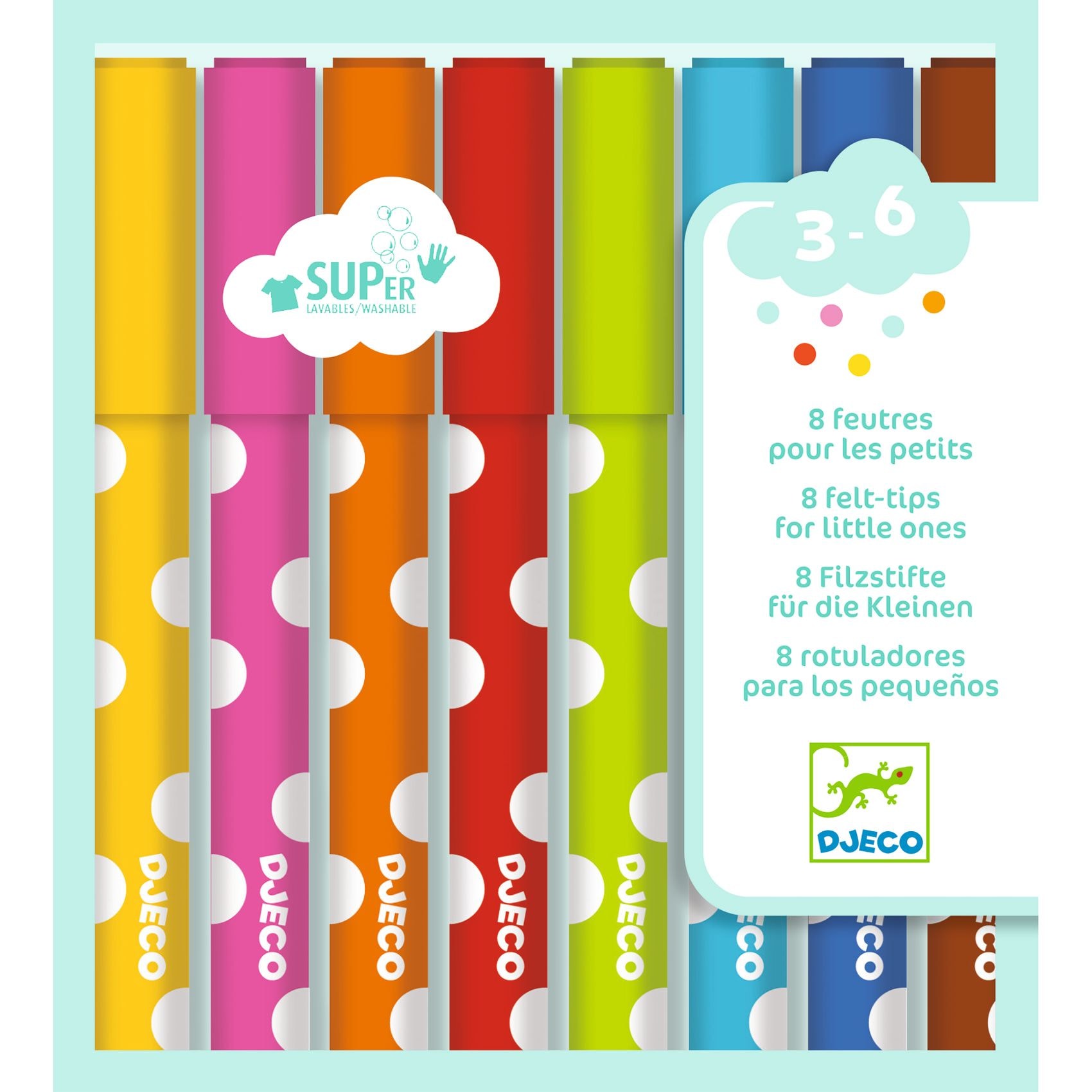 8 Korte Tusjpenner For Little Ones