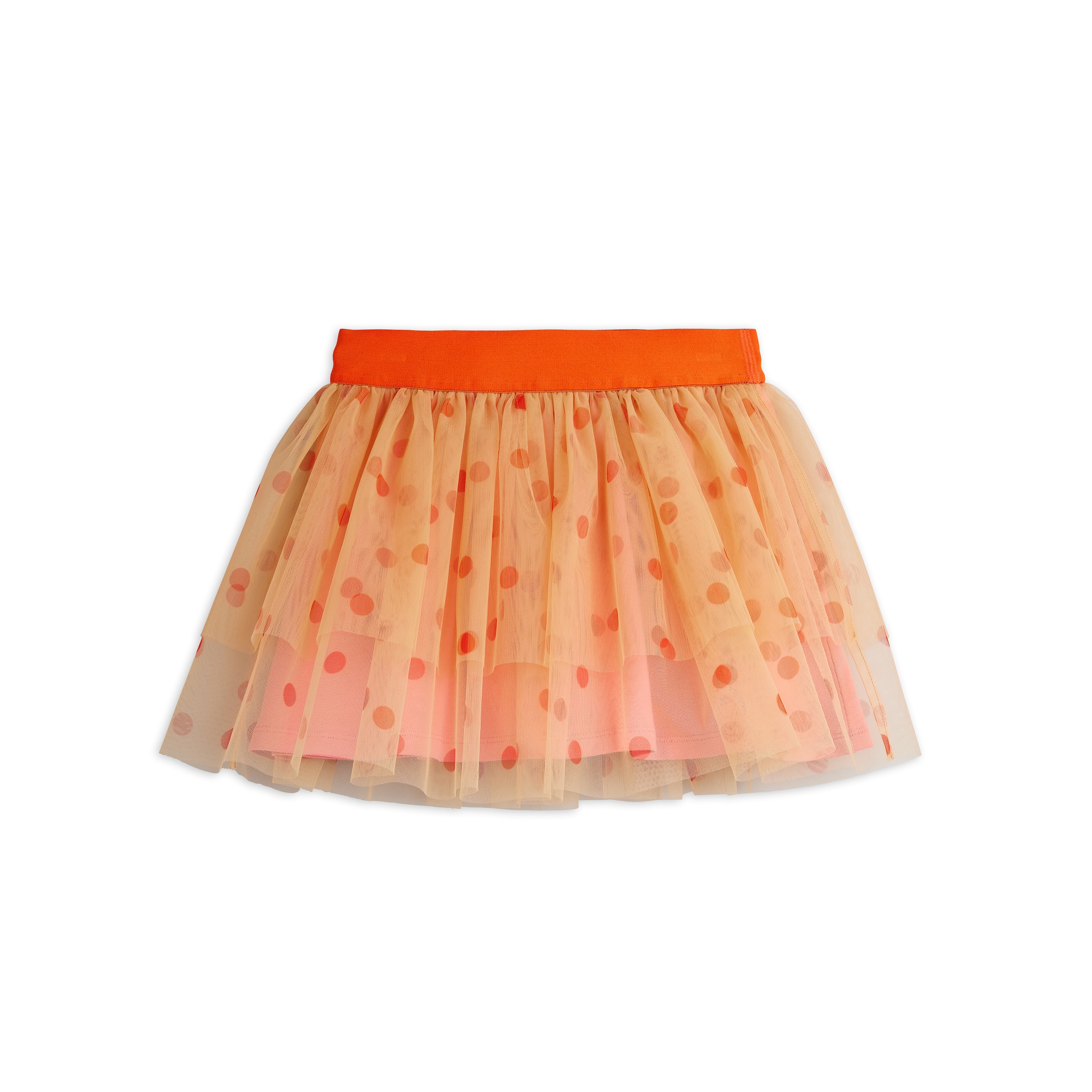 Dotted Tulle Skirt Pink