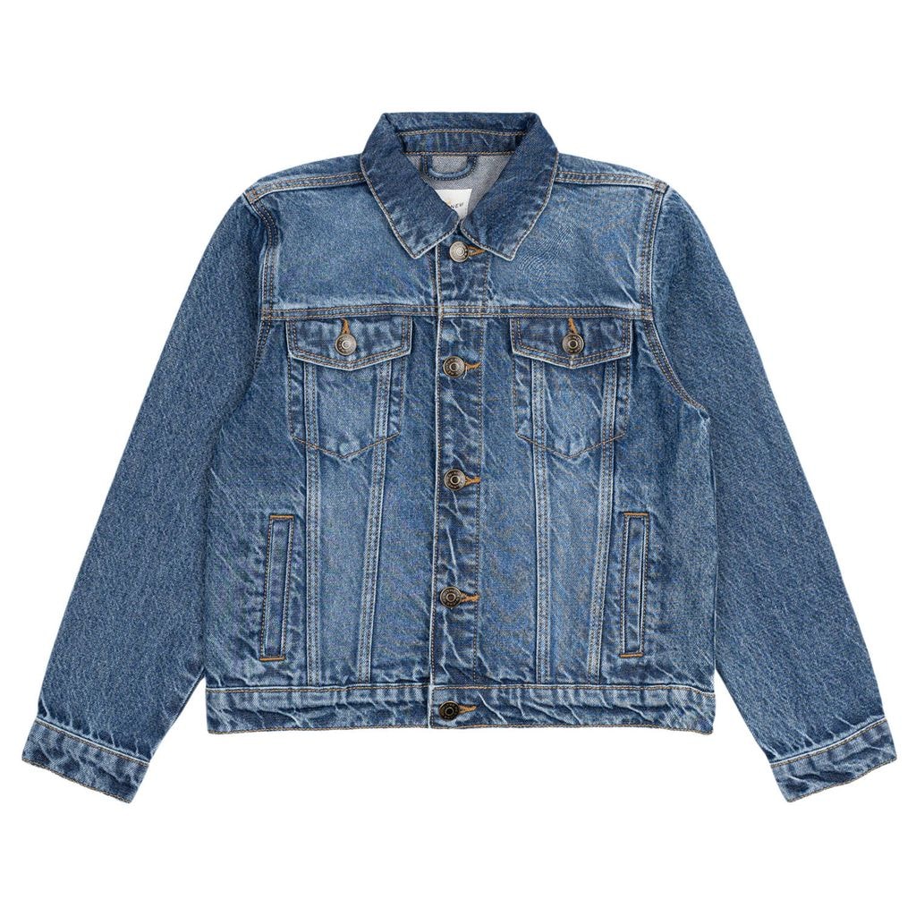Navis Denim Jacket Medium Blue Denim