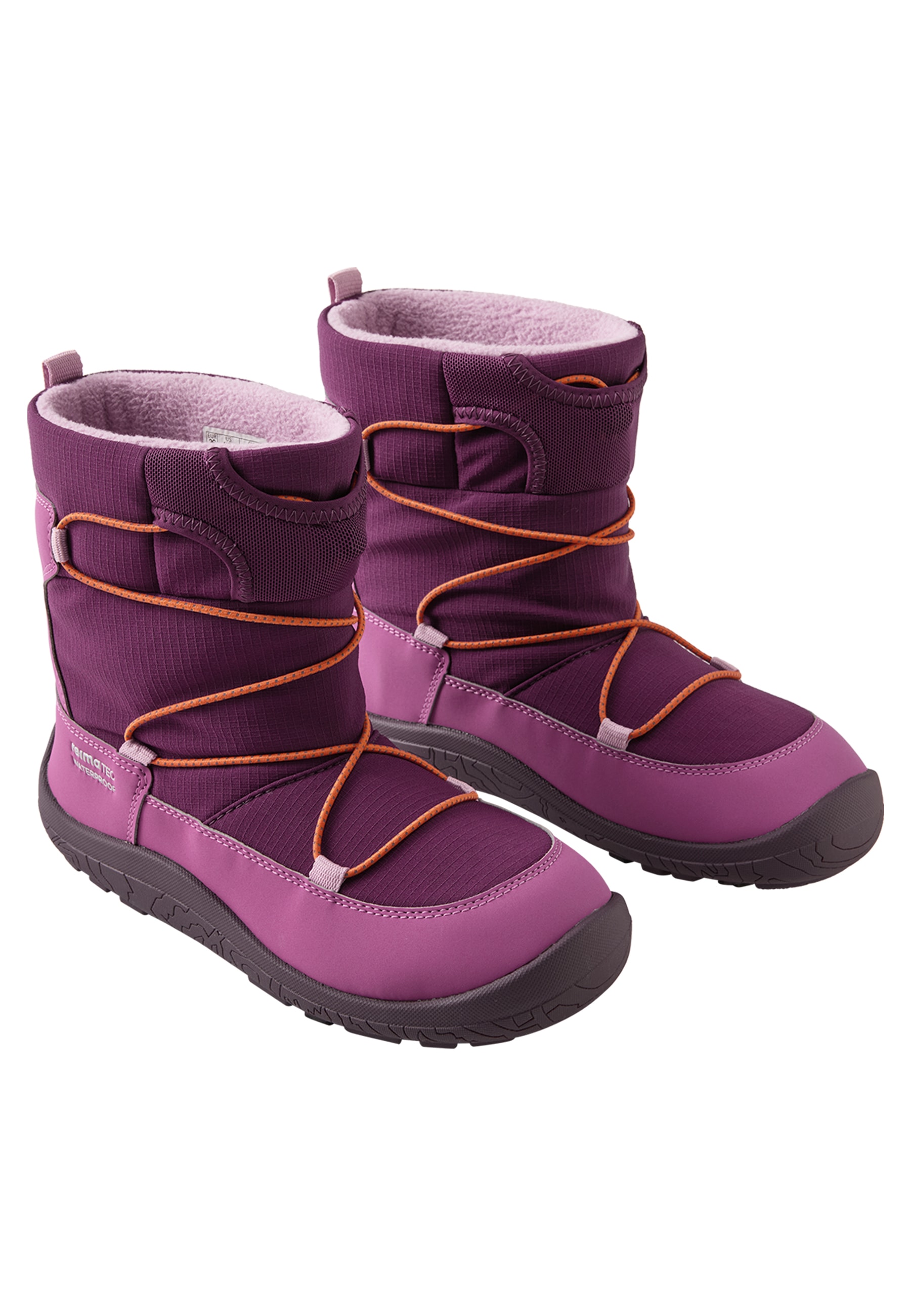 Ensilumi Junior ReimaTec Vinterstøvler Deep Purple