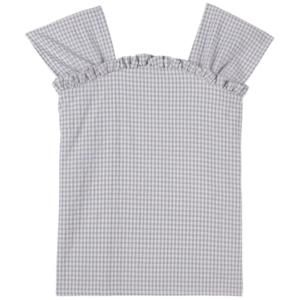 Adriatic Check Dress Blue