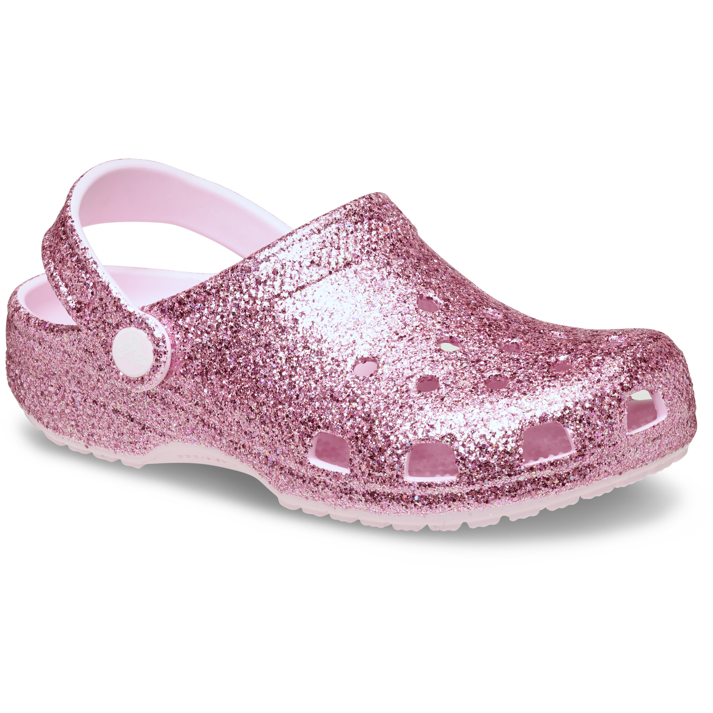 Crocs Kids 클래식 청키 글리터 클로그