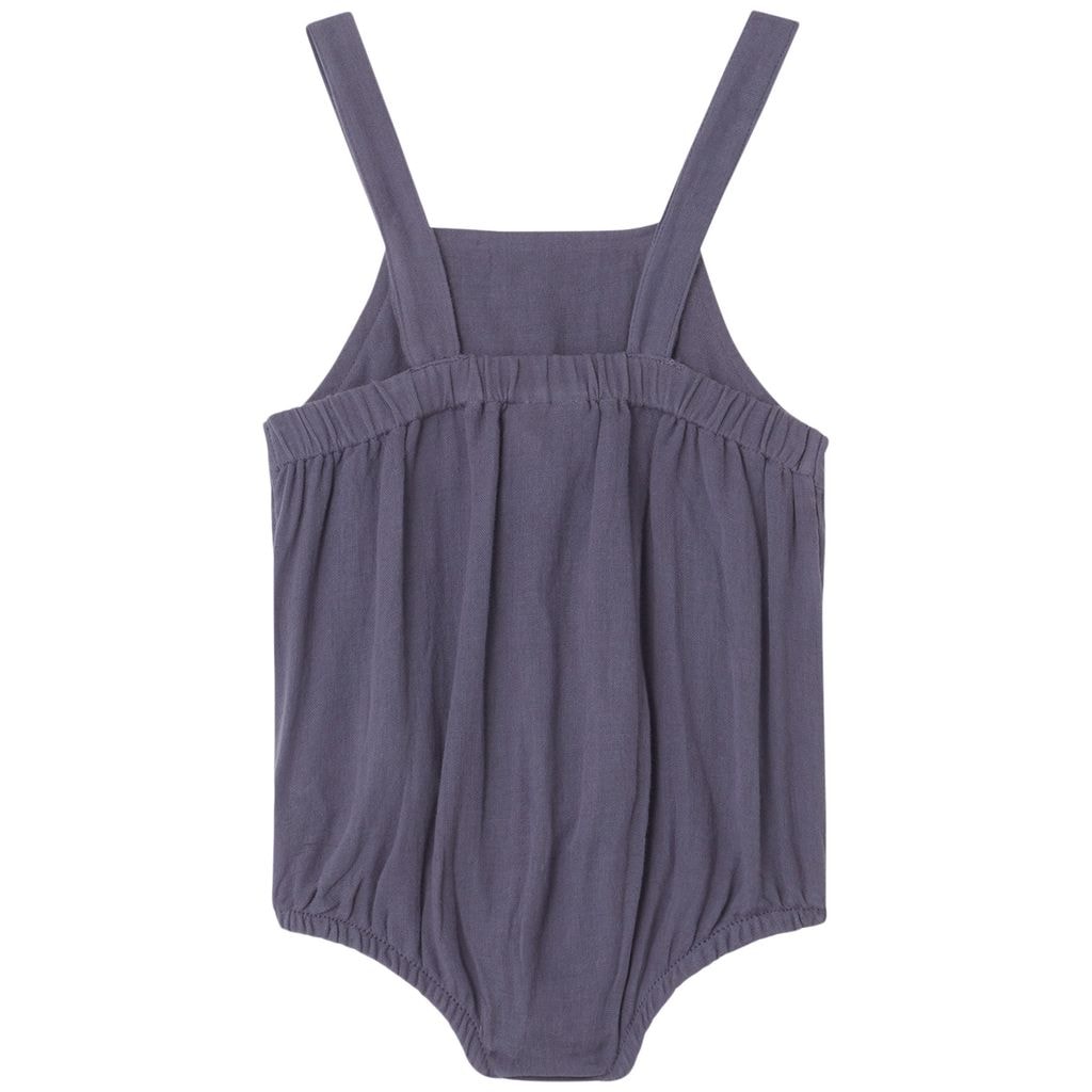 GOTS Måns Romper Blueberry