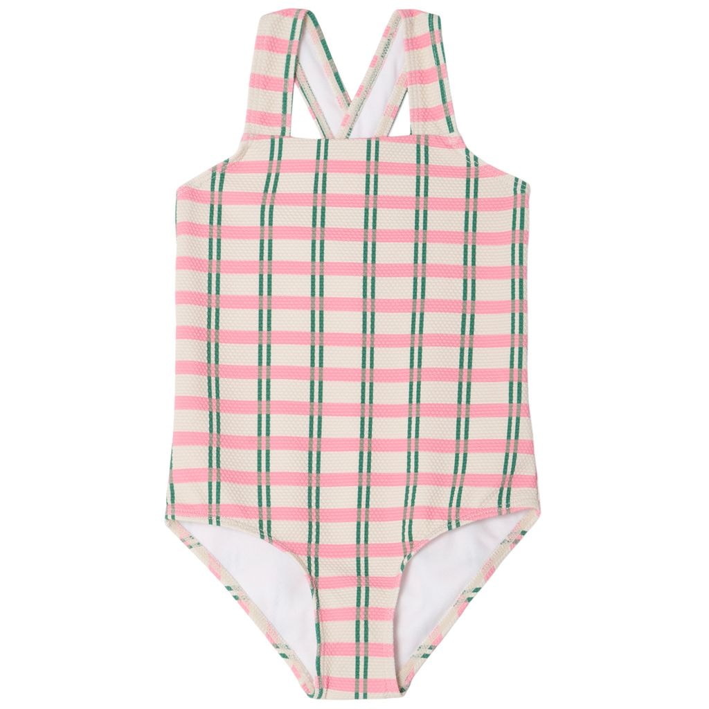 Swimsuit Check Carnation