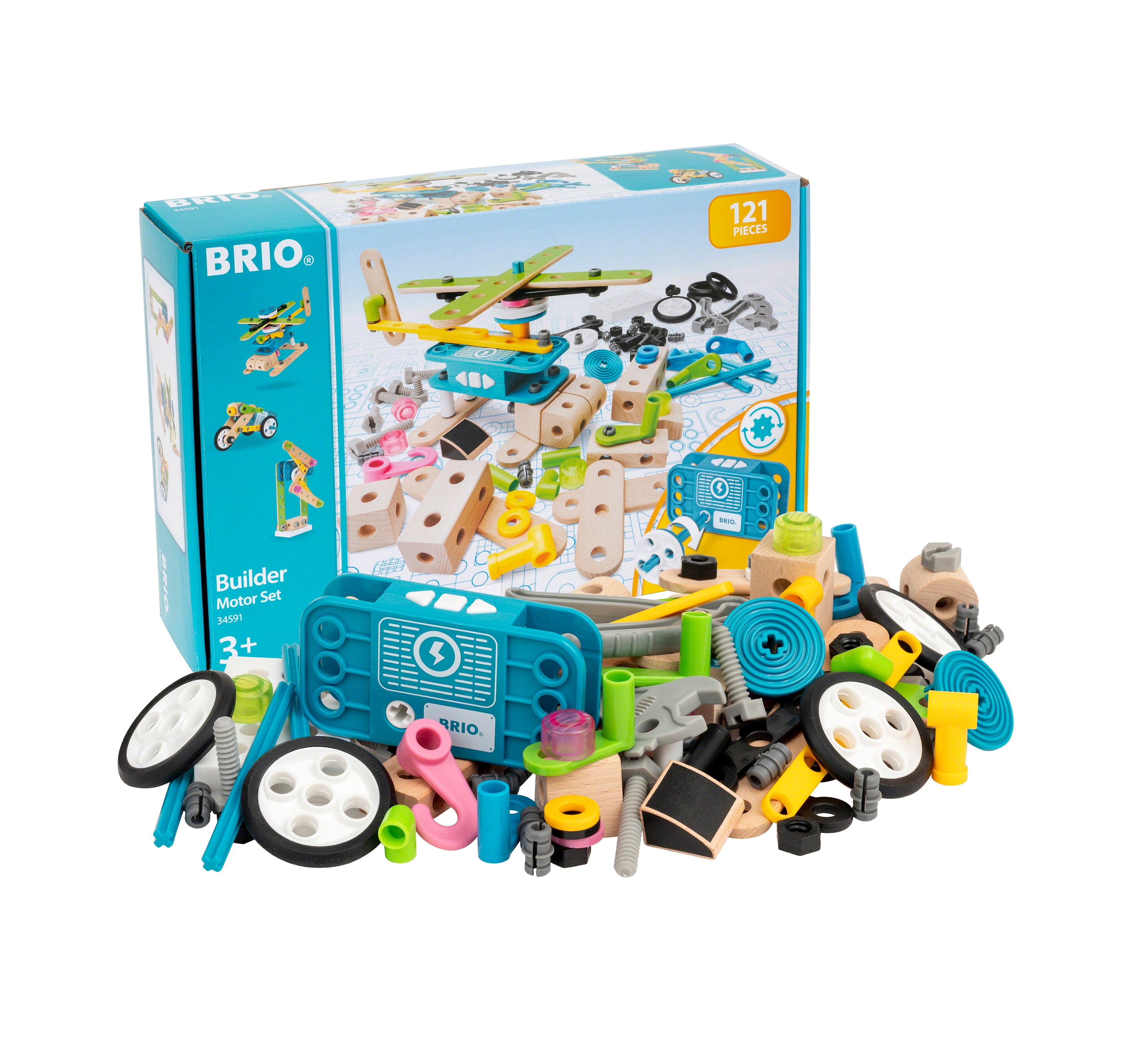 Builder Motor Set Multicolor 