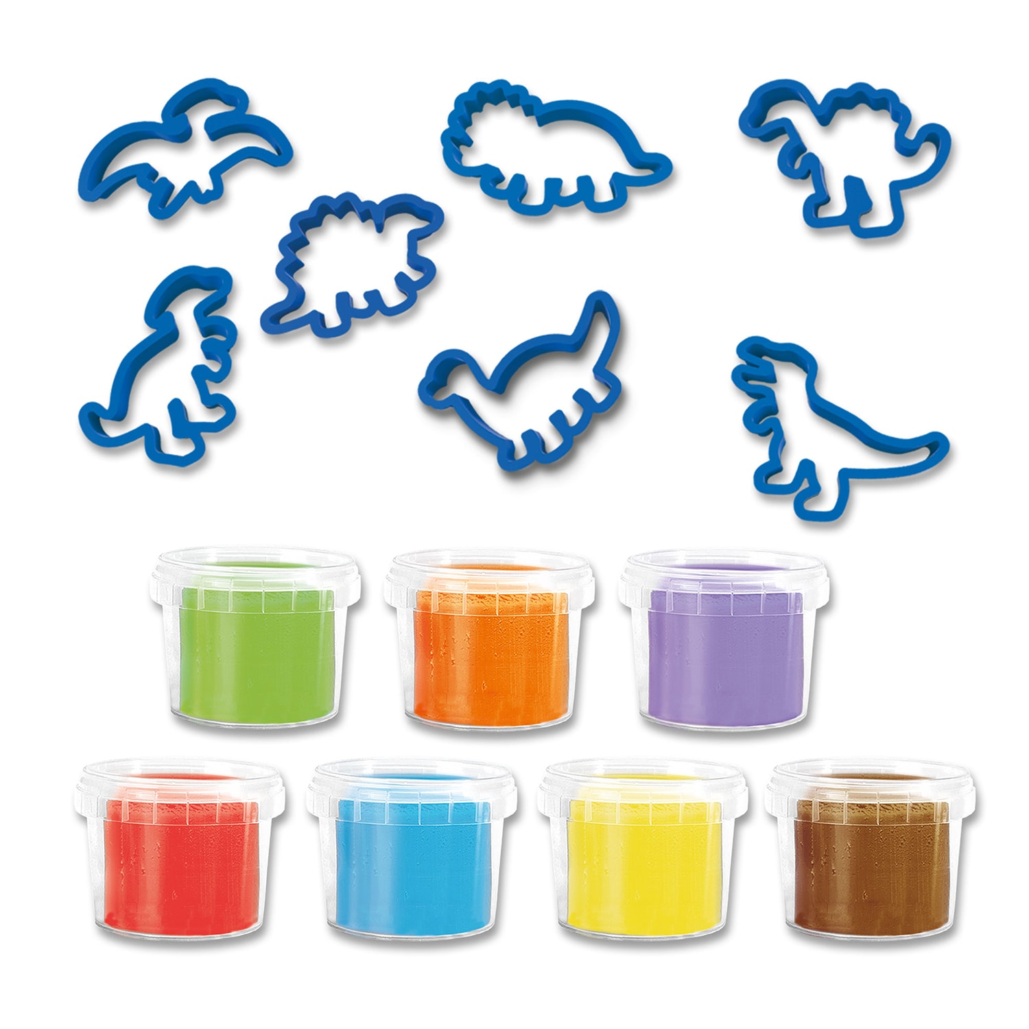 Play Dough Mega- Set -sett Med Utstikkere Dinos