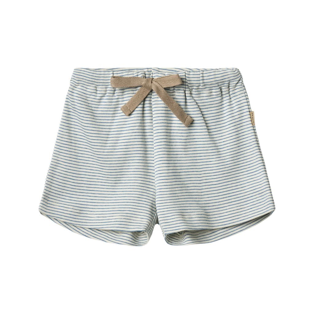 GOTS Vic Jersey Shortsit Blue Stripe