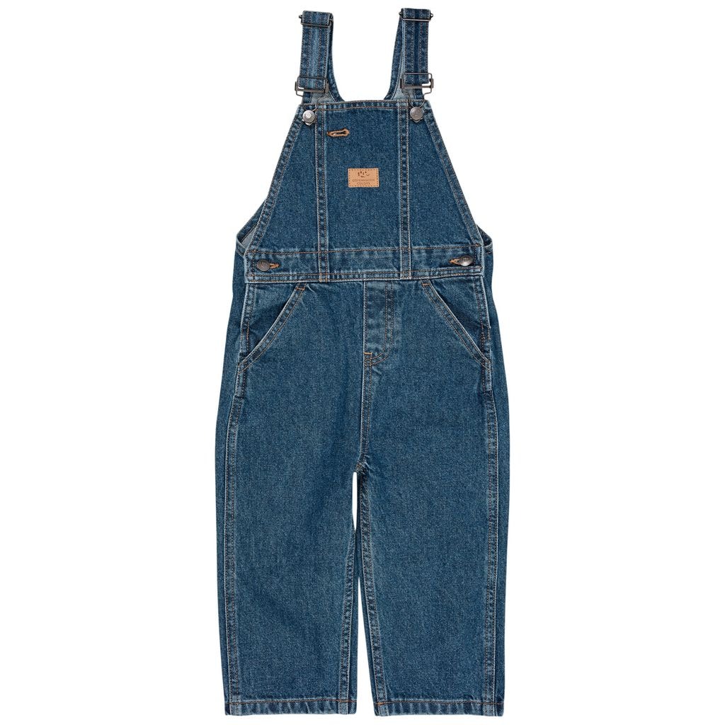 Dungarees Indigo Blue Washed