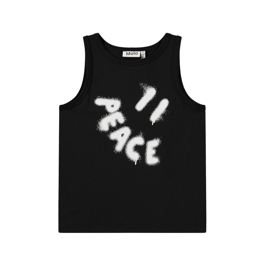 Rave Sleeveless Top Black