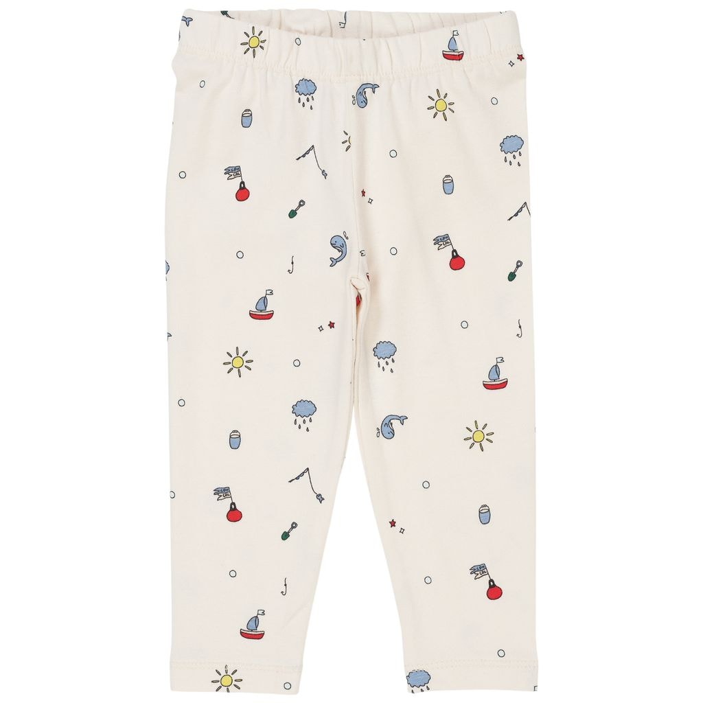 Printed Leggings Cream