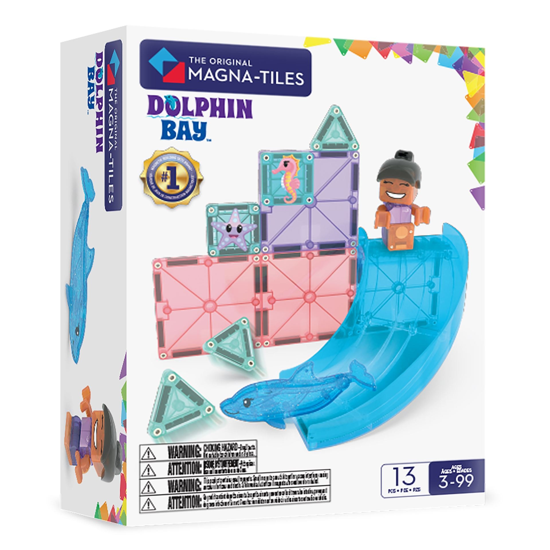 Magna-Tiles 13 Stk. Dolphin Bay