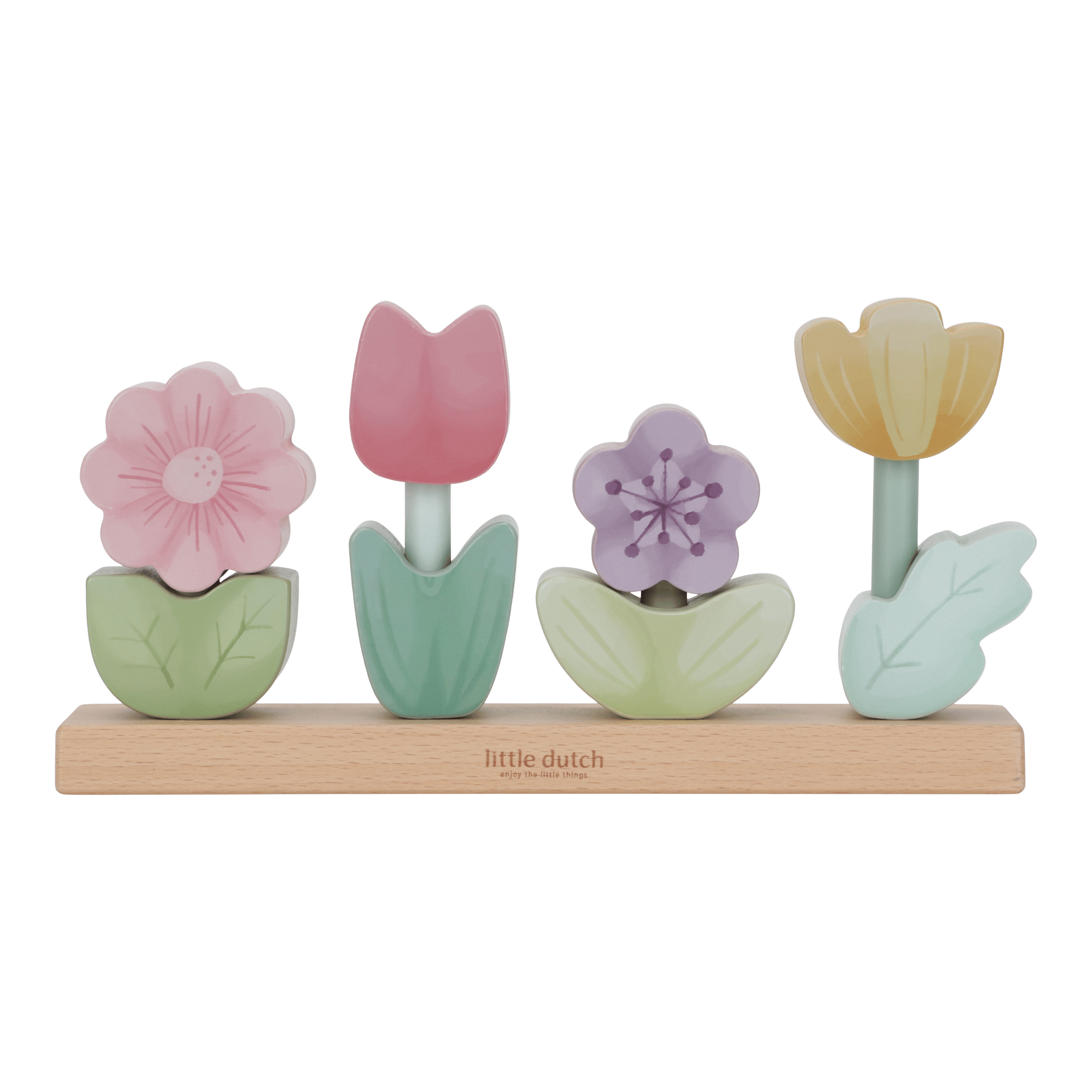 Fairy Garden Stacking Flowers Multi