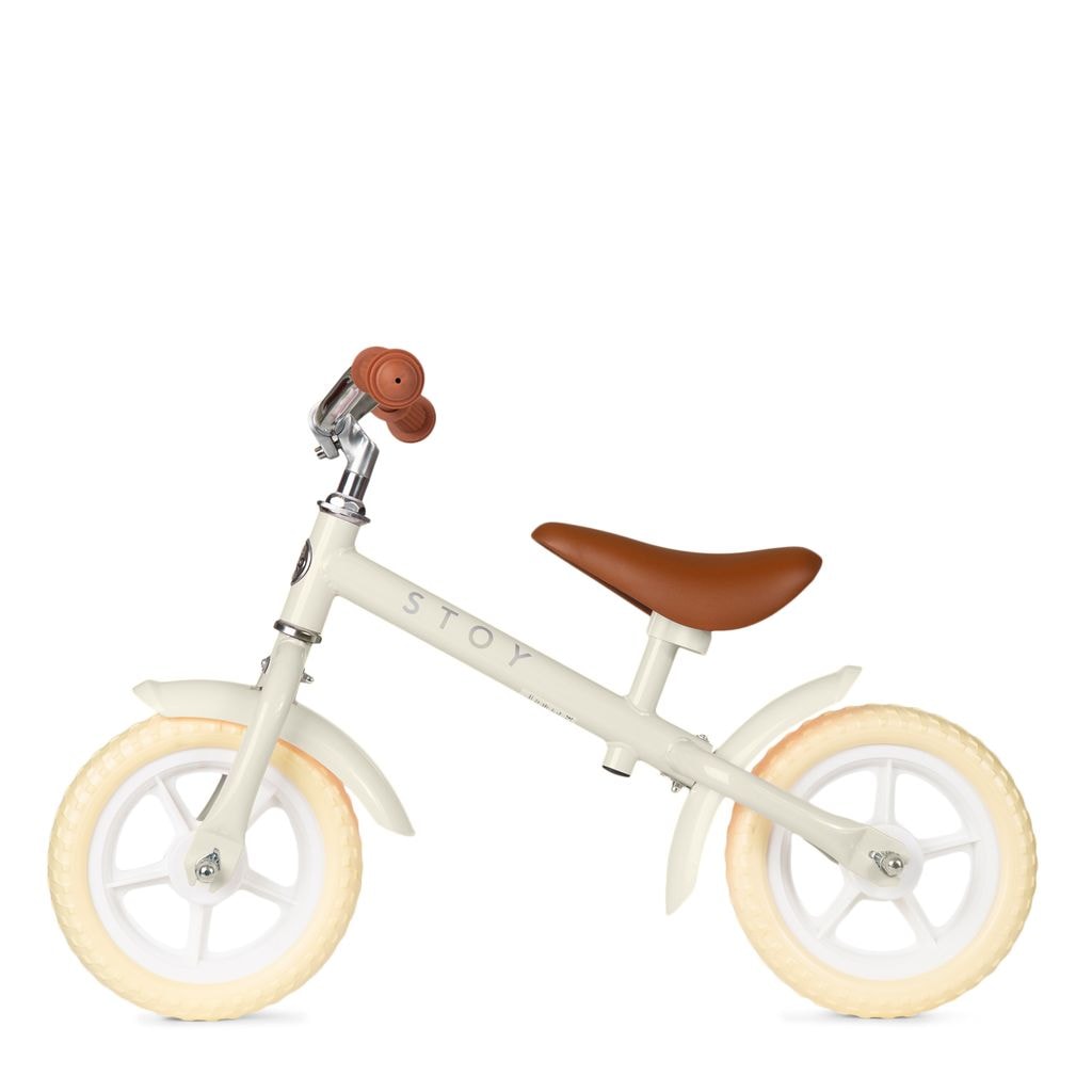 10" Vintage Springcykel Beige