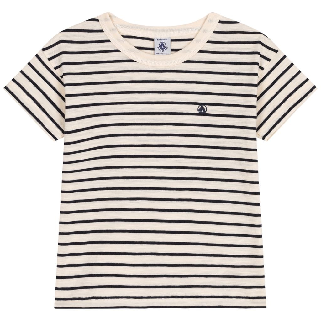 Striped T-Shirt Cream